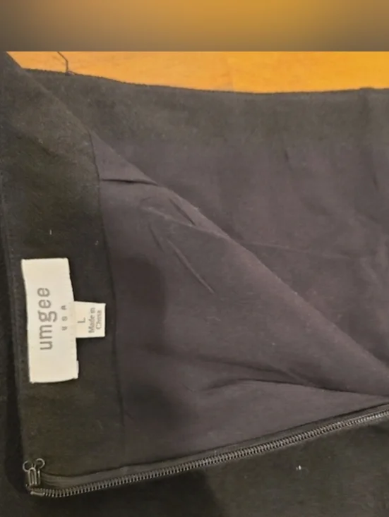 Umgee Black Folk Art Embroidered Mini Skirt - Picture 6 of 7